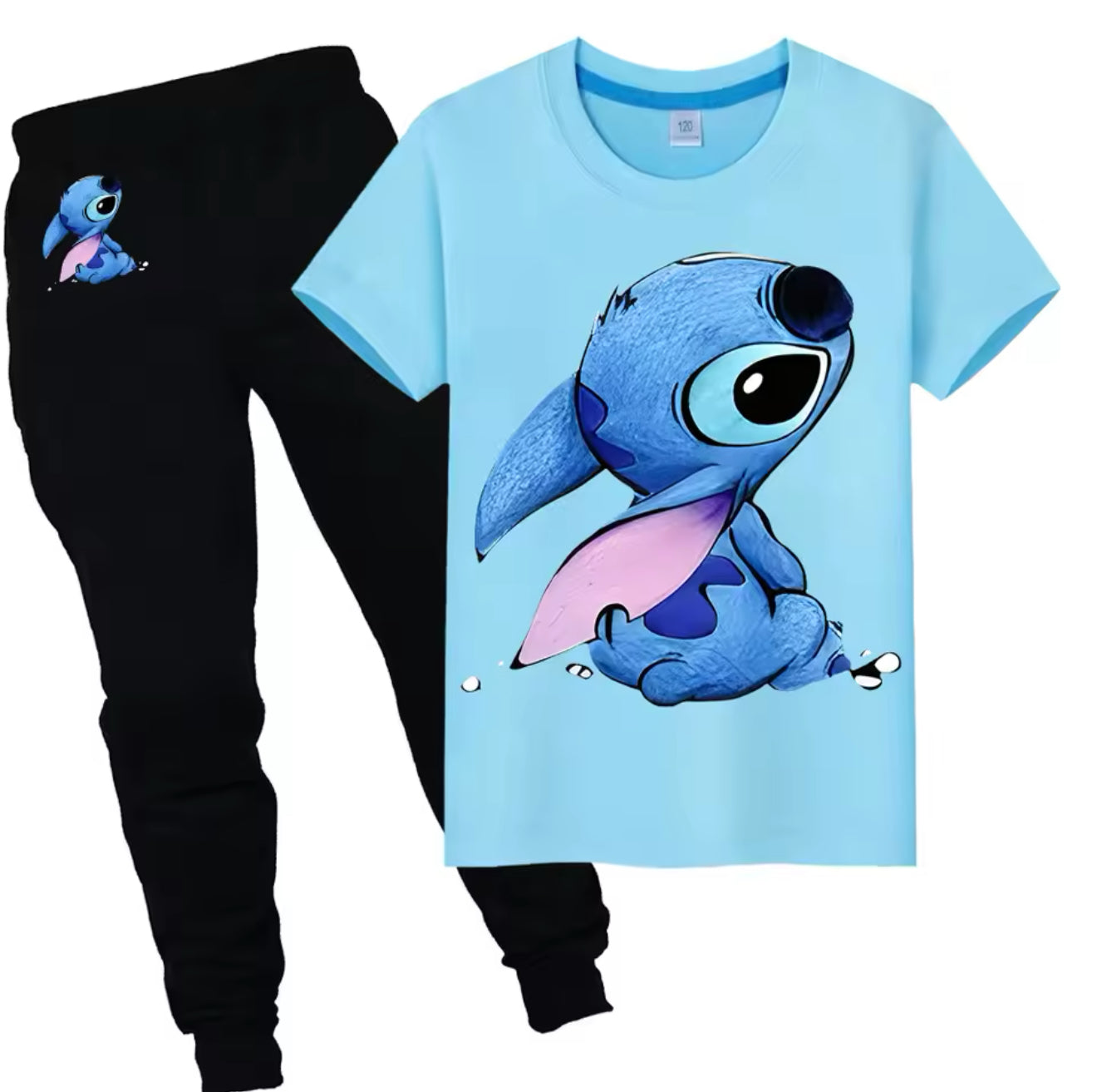 Stitch Sommer-Sportanzug für Jungen & Mädchen