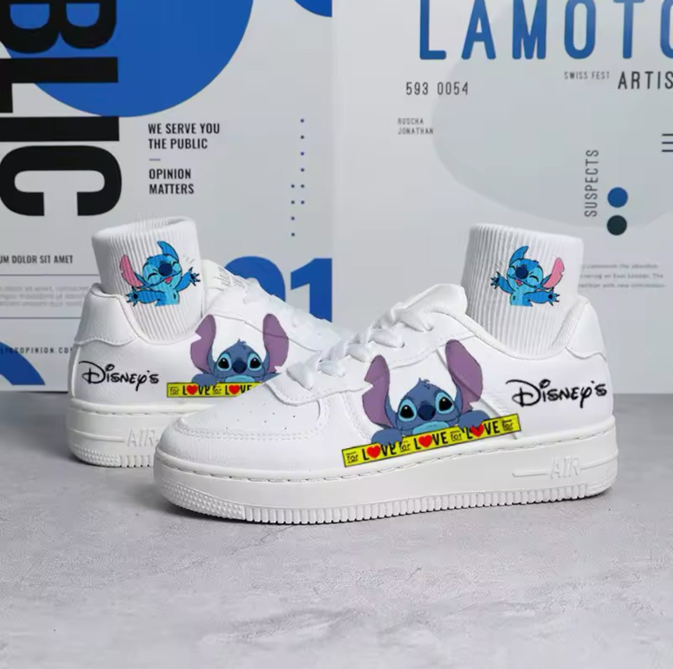 Disney Stitch & Angel Damen Sneaker