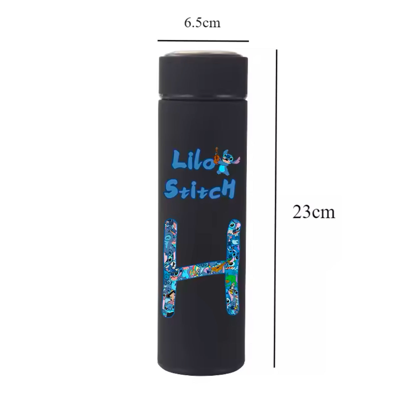 Personalisierbare Lilo & Stitch Thermosflasche A-Z