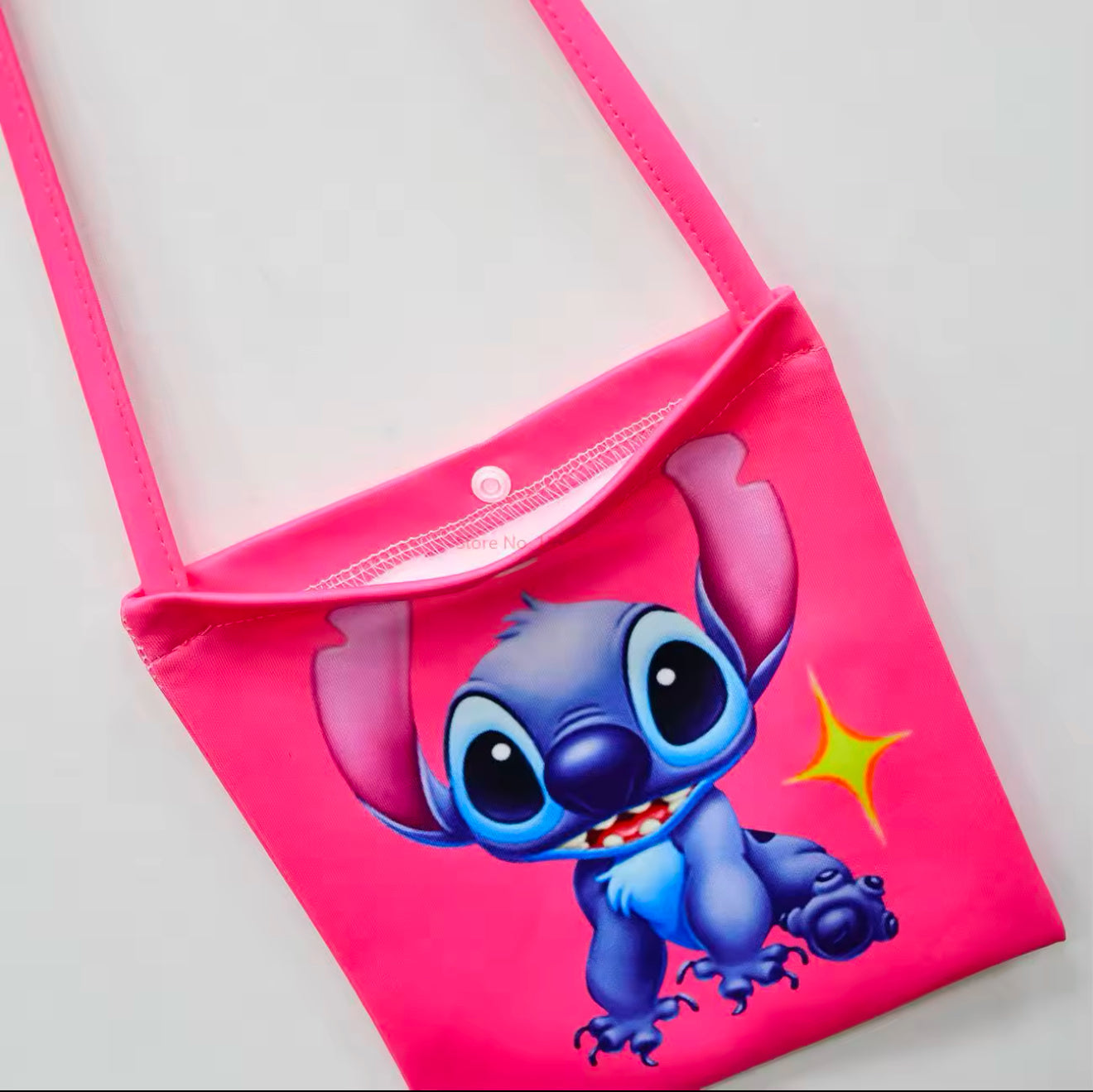 Stitch Kinder-Set Shirt/Faltenrock/Tasche