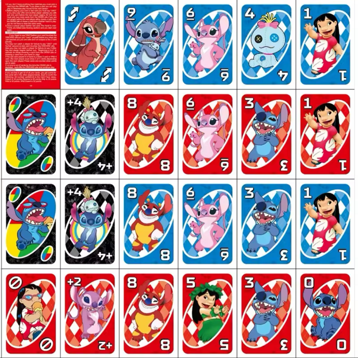 Lilo & Stitch UNO Kartenspiel