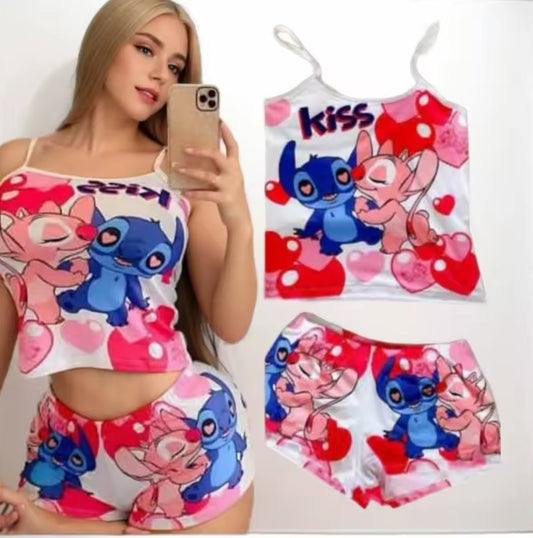 Stitch Damen Sommer-Set